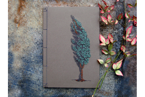 Cypress Tree by Fabulous Cat Papers