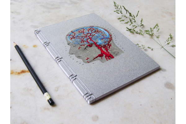 Brain Anatomy Journal by Fabulous Cat Papers