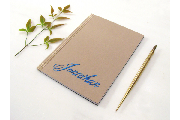 Custom Name Journal by Fabulous Cat Papers