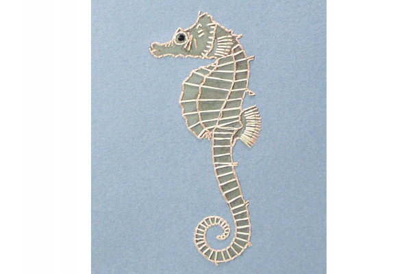 Seahorse Journal by Fabulous Cat Papers