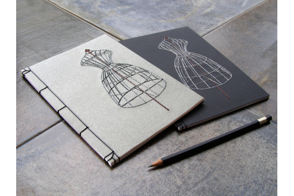 Sewing Mannequin Journals by Fabulous Cat Papers