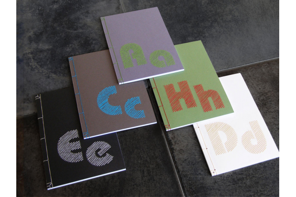Personalized Initials Journals by Fabulous Cat Papers