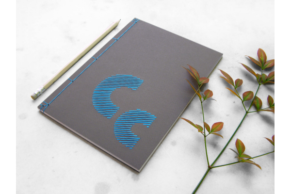 Personalized Initials Journal by Fabulous Cat Papers