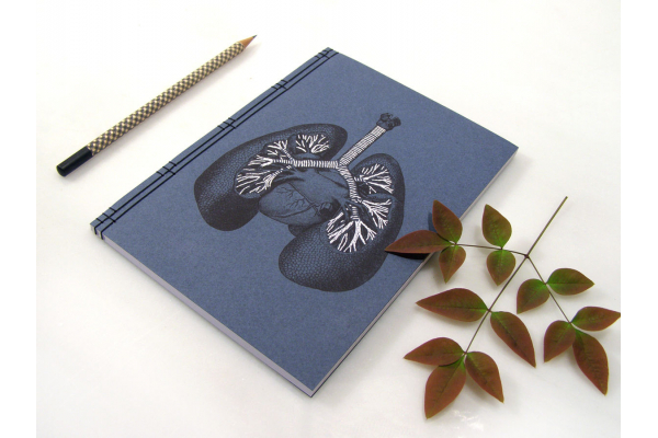 Lungs Anatomy Journal by Fabulous Cat Papers