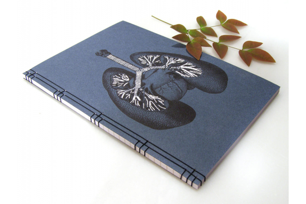 Lungs Anatomy Journal by Fabulous Cat Papers