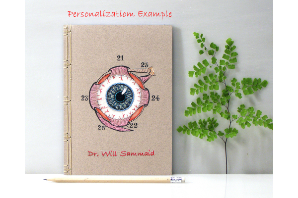 Eye Anatomy Journal by Fabulous Cat Papers