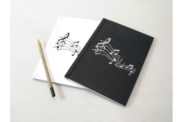 Music Journal by Fabulous Cat Papers