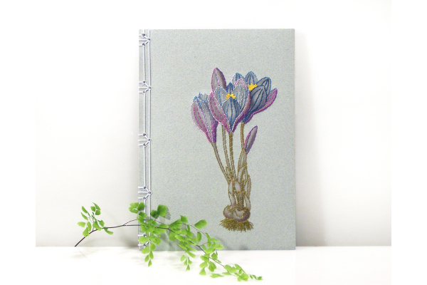 Crocus. Botanical Journal by Fabulous Cat Papers