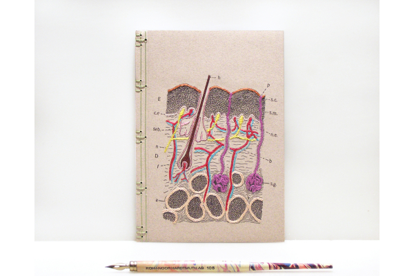 Skin Layers Journal by Fabulous Cat Papers