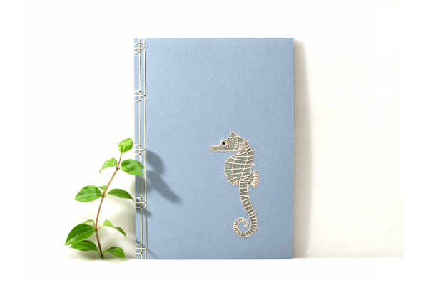 Seahorse Journal by Fabulous Cat Papers