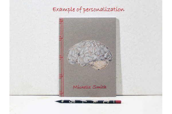 Brain Anatomy Journal by Fabulous Cat Papers