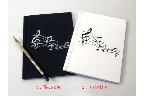 Music Journal by Fabulous Cat Papers