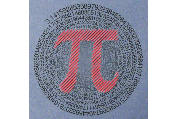 Pi Number. "π" by Fabulous Cat Papers