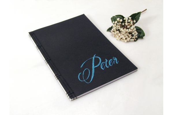 Personalized Name Journal by Fabulous Cat Papers