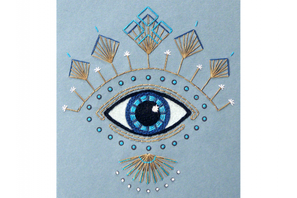 Evil Eye Journal by Fabulous Cat Papers