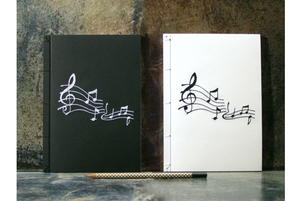 Music Journal by Fabulous Cat Papers