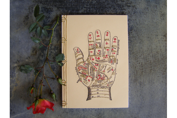 Palmistry Notebook by Fabulous Cat Papers