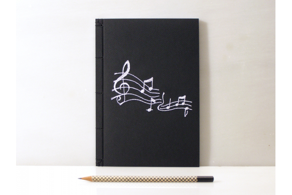 Music Journal by Fabulous Cat Papers