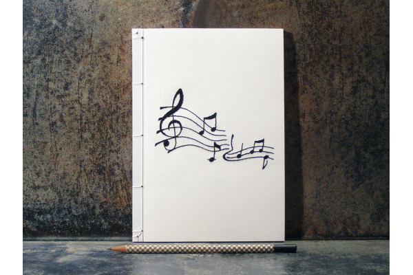 Music Journal by Fabulous Cat Papers