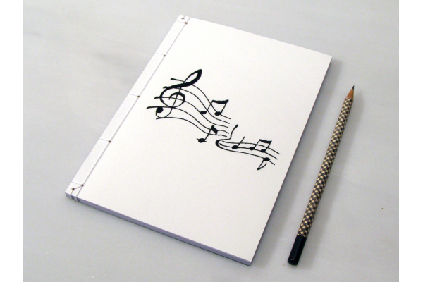 Music Journal by Fabulous Cat Papers