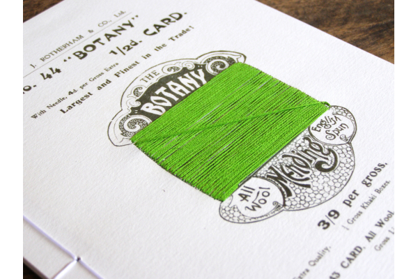 Old Fashioned Card Spool Journal by Fabulous Cat Papers