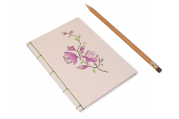 Magnolia on Pink by Fabulous Cat Papers