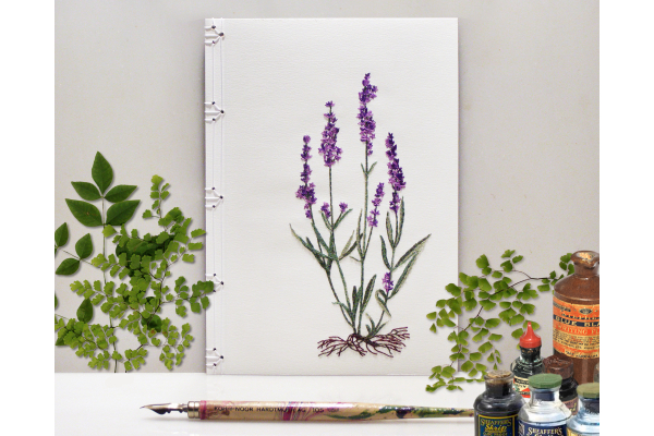 Lavender. Botanical Journal by Fabulous Cat Papers