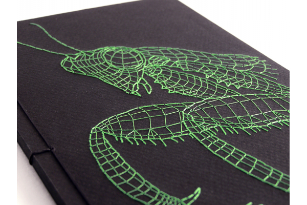 Praying Mantis Journal by Fabulous Cat Papers