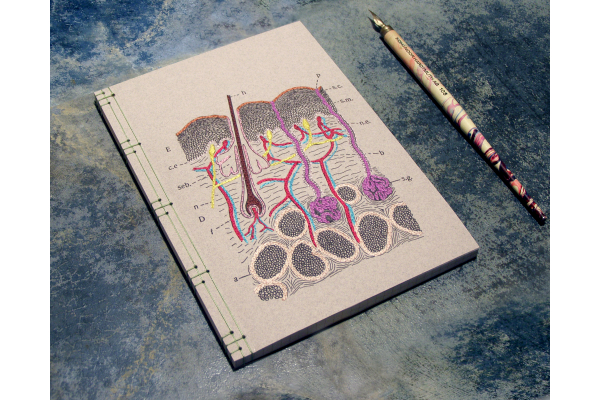 Skin Layers Journal by Fabulous Cat Papers
