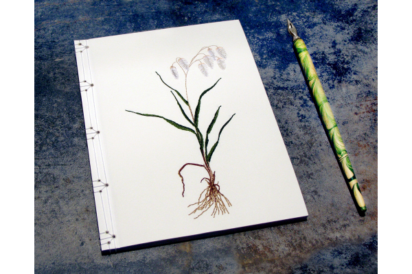 Quaking Grass. Botanical Journal by Fabulous Cat Papers