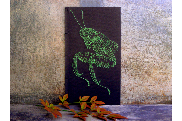 Praying Mantis Journal by Fabulous Cat Papers
