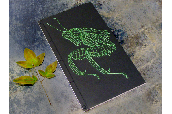 Praying Mantis Journal by Fabulous Cat Papers