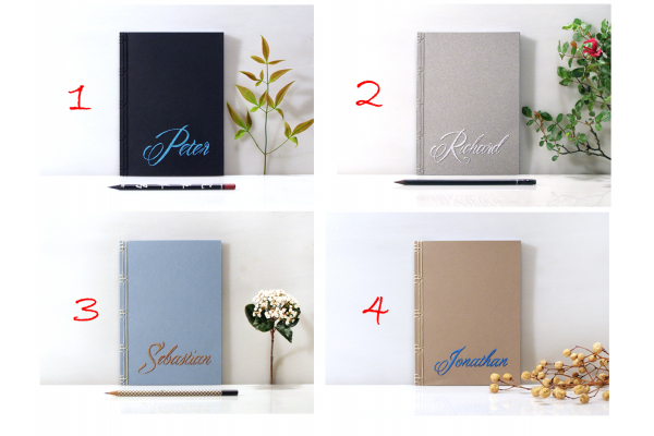 Personalized Name Journal by Fabulous Cat Papers