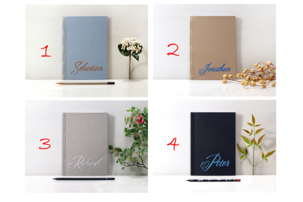 Custom Name Notebook by Fabulous Cat Papers