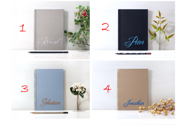 Personalized Name Journal by Fabulous Cat Papers