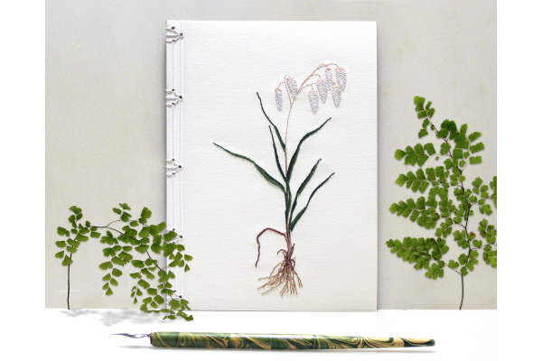 Quaking Grass. Botanical Journal by Fabulous Cat Papers