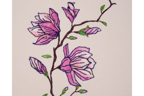 Japanese Magnolia by Fabulous Cat Papers