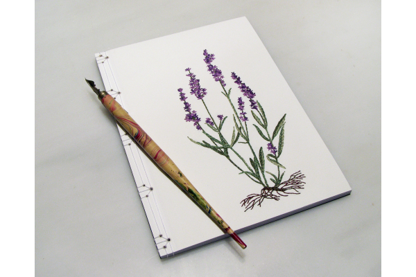 Lavender. Botanical Journal by Fabulous Cat Papers
