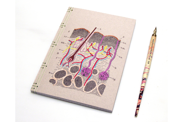 Skin Layers Journal by Fabulous Cat Papers