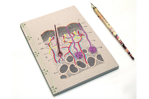 Skin Layers Journal by Fabulous Cat Papers
