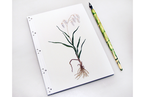 Quaking Grass. Botanical Journal by Fabulous Cat Papers
