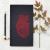 Red Heart Anatomy Journal by Fabulous Cat Papers