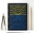 Black Hole. Embroidered Journal by Fabulous Cat Papers