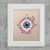Eye Anatomy. Paper Embroidery. Display Example Eye Anatomy. Paper Embroidery by Fabulous Cat Papers