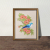 Cute Blue Bird on Wild Red Roses by Fabulous Cat Papers