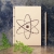 Atom Symbol Notebook by Fabulous Cat Papers
