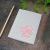 Almond Flowers. Small Floral Notebook by Fabulous Cat Papers