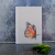 Monarch Butterfly. Small A6 Notebook
