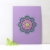 Purple Mandala. Paper Embroidery by Fabulous Cat Papers
