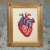 Anatomical Heart. Paper Embroidery by Fabulous Cat Papers